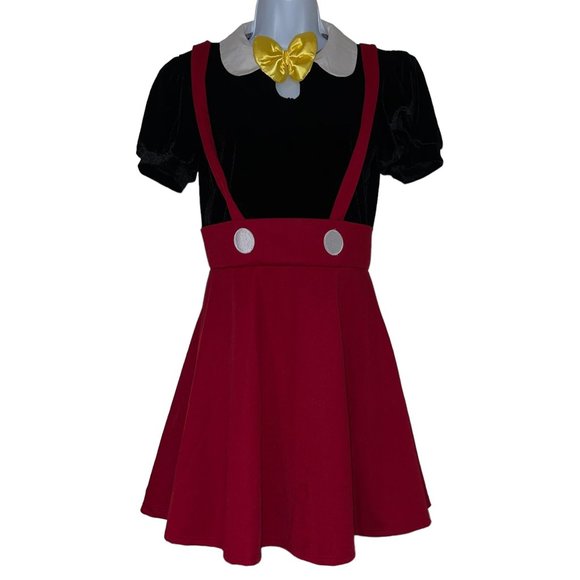 Disney Dresses & Skirts - Rare Disney Minnie Mouse Dress Costume Womens S Mickey and Friends Halloween